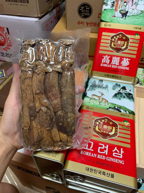 SÂM KHÔ HỘP THIẾC 300 Gram