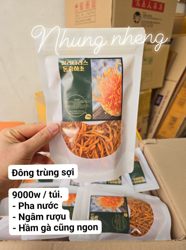 ĐÔNG TRÙNG HẠ THẢO SỢI 