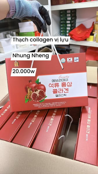 THẠCH HỒNG SÂM COLLAGEN LỰU DREAM