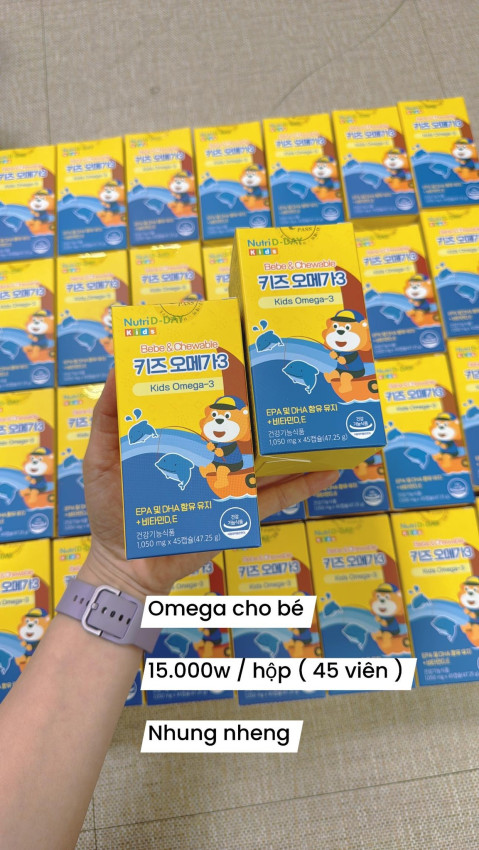 OMEGA CHO BÉ