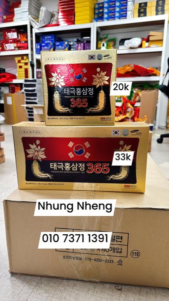 CAO HỒNG SÂM -  태극 홍삼 정