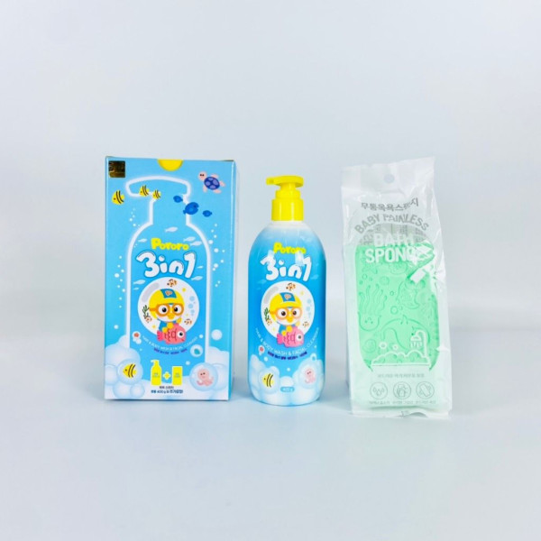 SỮA TẮM GỘI 3 IN 1 PORORO HÀN QUỐC