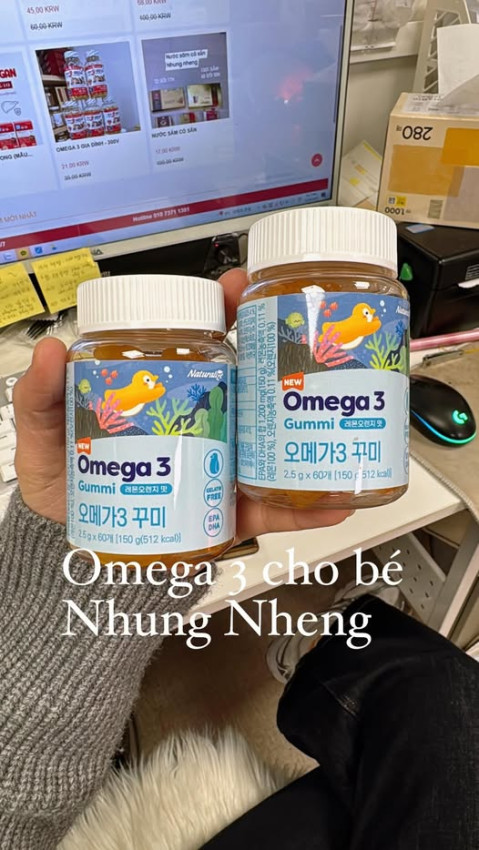 OMEGA CHO BÉ