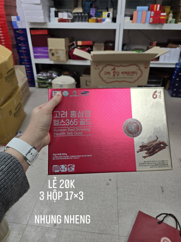 NƯỚC HỒNG SÂM 𝟯𝟲𝟱 고려홍삼정...