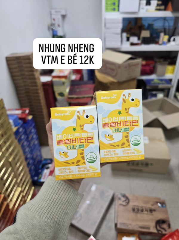  KẸO MULTI ViTAMIN TỔNG HỢP