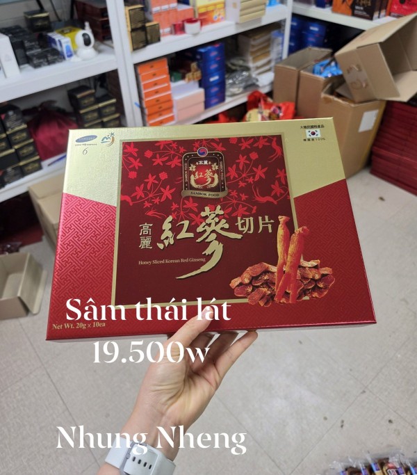 SÂM THÁI LÁT NGÂM MẬT...