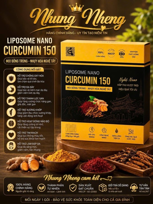 TINH NGHỆ NANO LIPOSOME